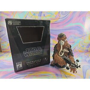 Star Wars Gentle Giant Chewbacca Mynock Hunt Mini Bust /2500 Collectible Read